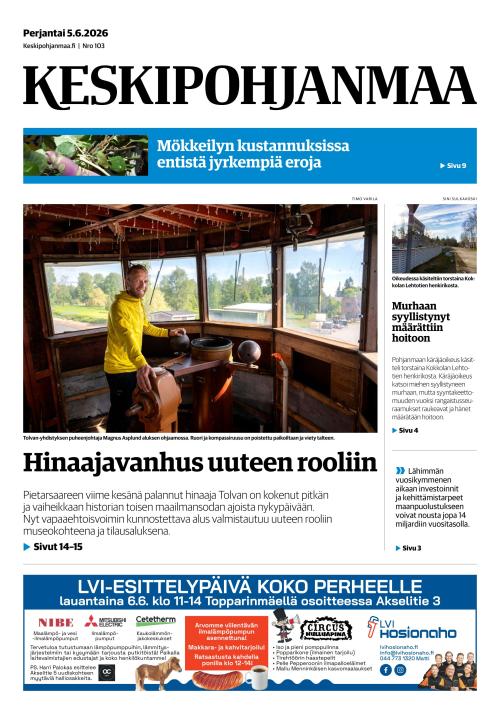Keskipohjanmaa 5.6.2026