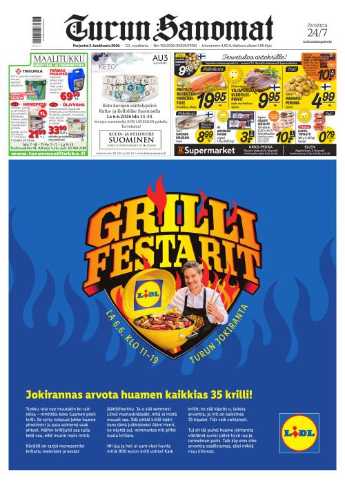 Turun Sanomat 5.6.2026