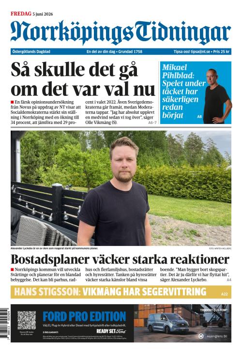 Norrköpings Tidningar 5.6.2026