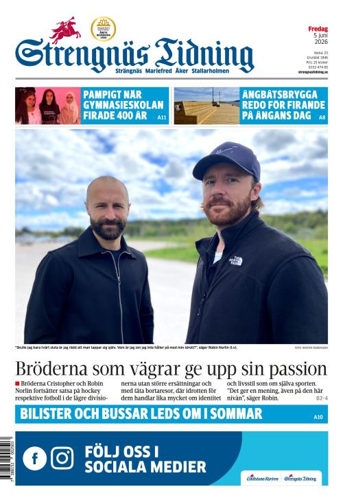 Strengnäs Tidning 5.6.2026