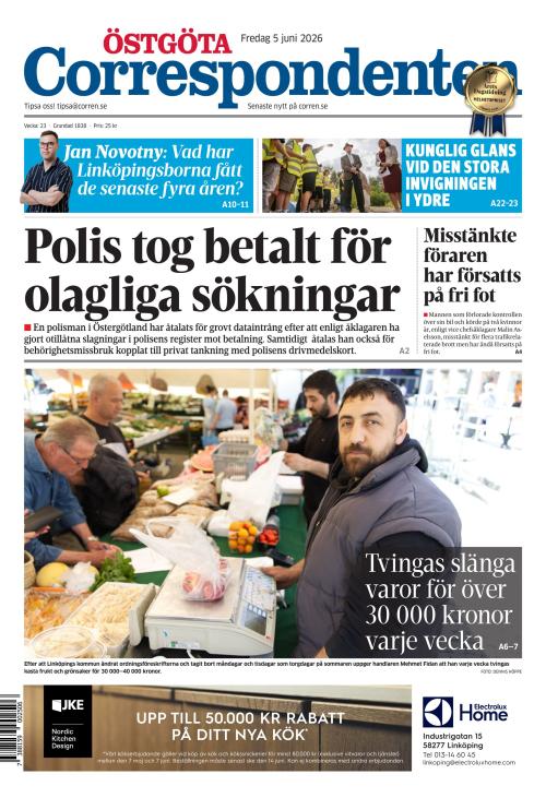 Östgöta Correspondenten 5.6.2026