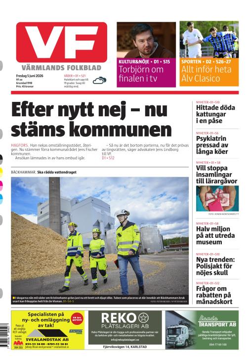 Värmlands Folkblad 5.6.2026