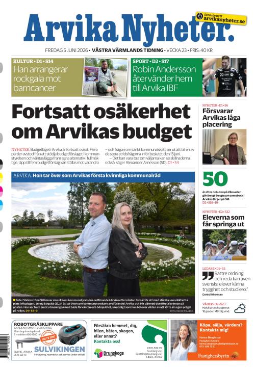 Arvika Nyheter 5.6.2026