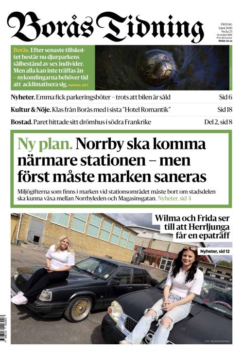 Borås Tidning 5.6.2026
