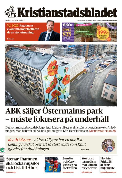 Kristianstadsbladet 5.6.2026