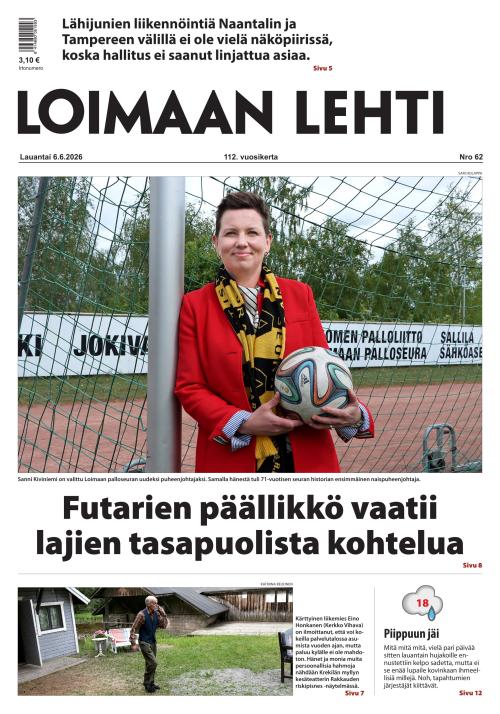 Loimaan Lehti 6.6.2026