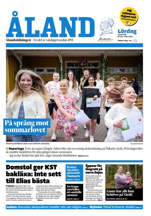 Ålandstidningen 6.6.2026