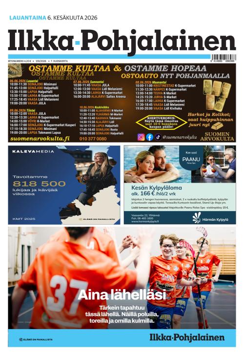 Ilkka-Pohjalainen 6.6.2026