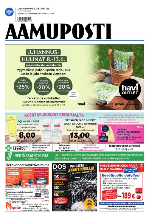 Aamuposti 6.6.2026