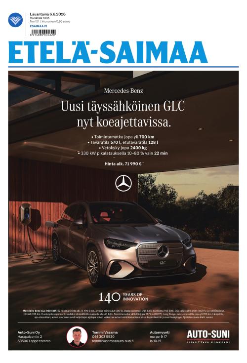 Etelä-Saimaa 6.6.2026