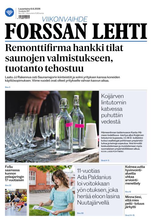 Forssan Lehti 6.6.2026
