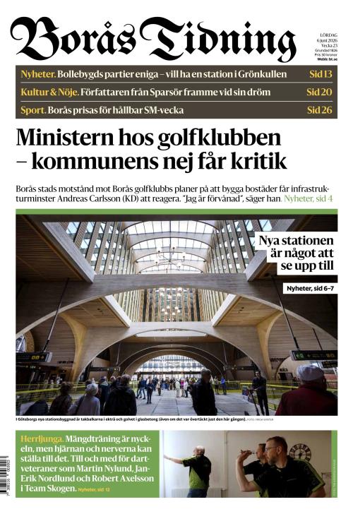 Borås Tidning 6.6.2026