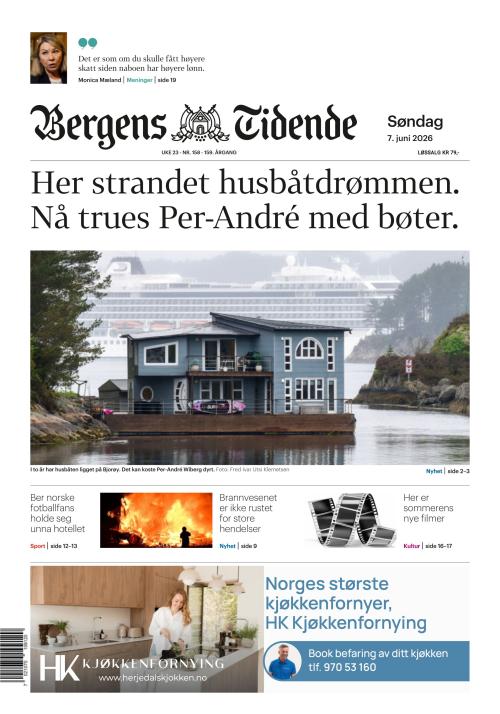Bergens Tidende 7.6.2026