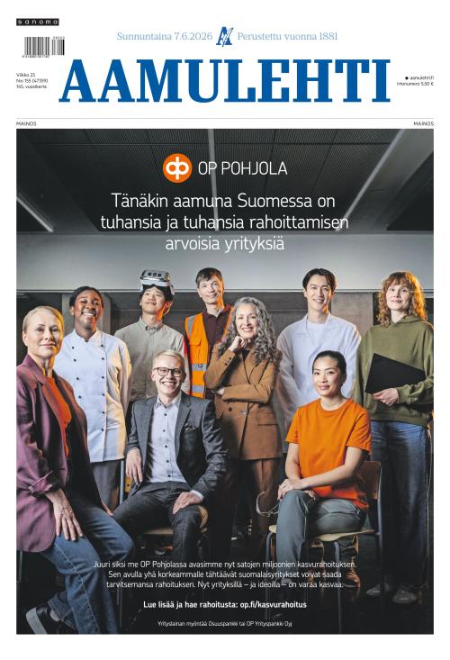 Aamulehti 7.6.2026