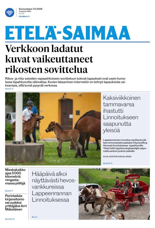 Etelä-Saimaa 7.6.2026