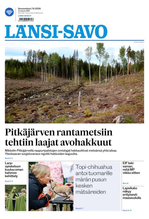 Länsi-Savo 7.6.2026