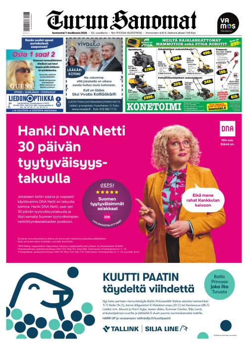 Turun Sanomat 7.6.2026
