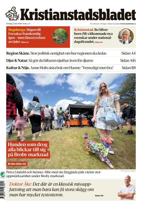 Kristianstadsbladet 7.6.2026