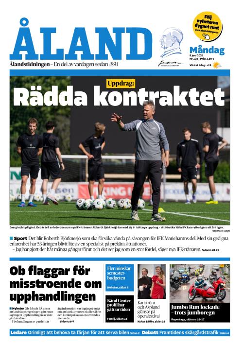 Ålandstidningen 8.6.2026