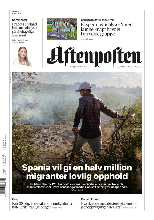 Aftenposten 8.6.2026