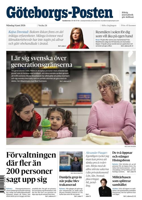 Göteborgs-Posten 8.6.2026