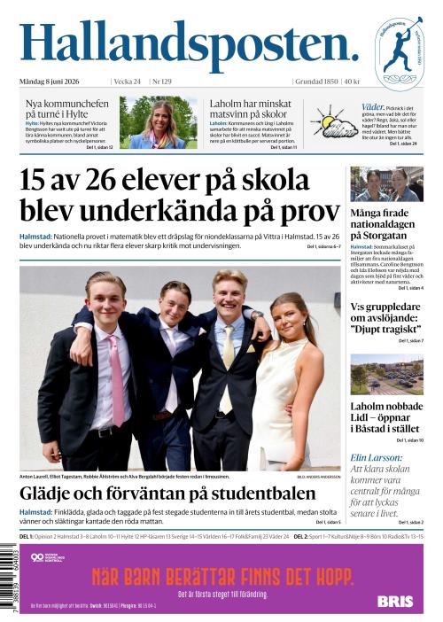 Hallandsposten 8.6.2026