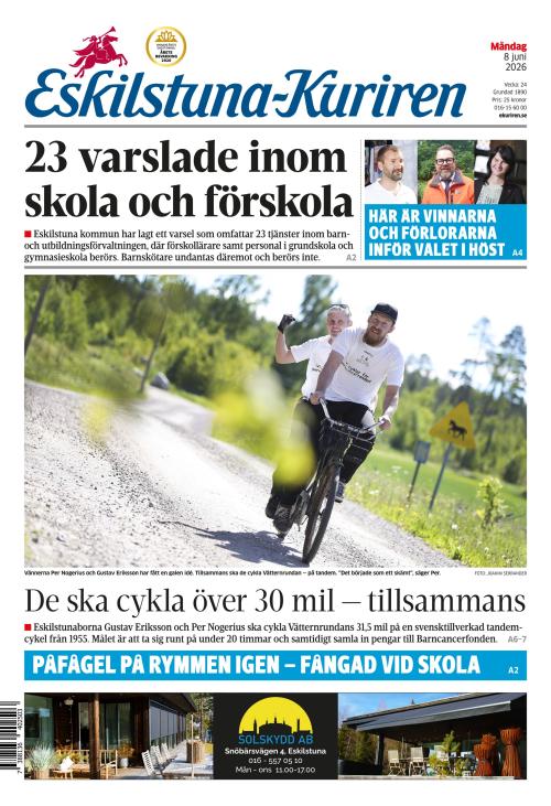 Eskilstuna-Kuriren 8.6.2026
