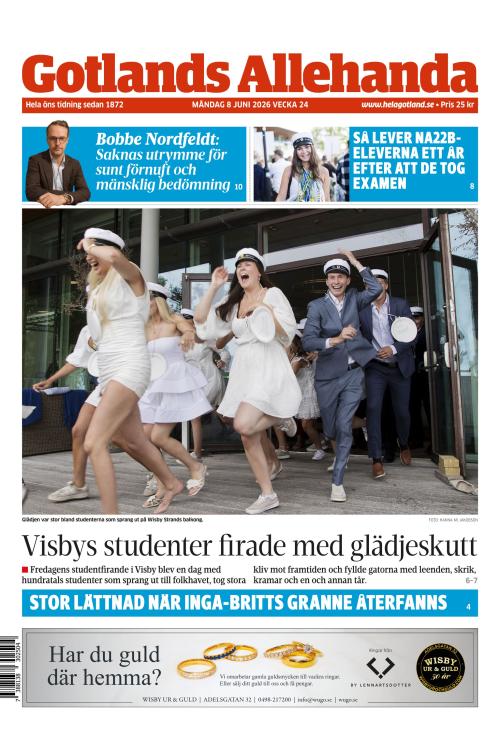 Gotlands Allehanda 8.6.2026