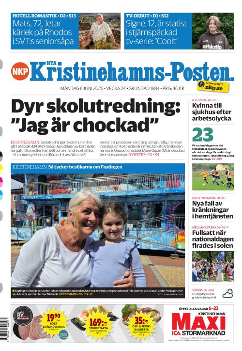 Nya Kristinehamns-Posten 8.6.2026