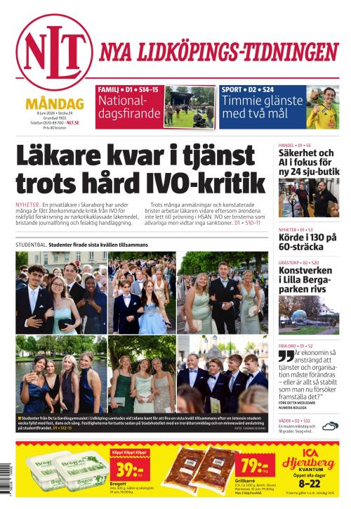 Nya Lidköpings-Tidningen 8.6.2026