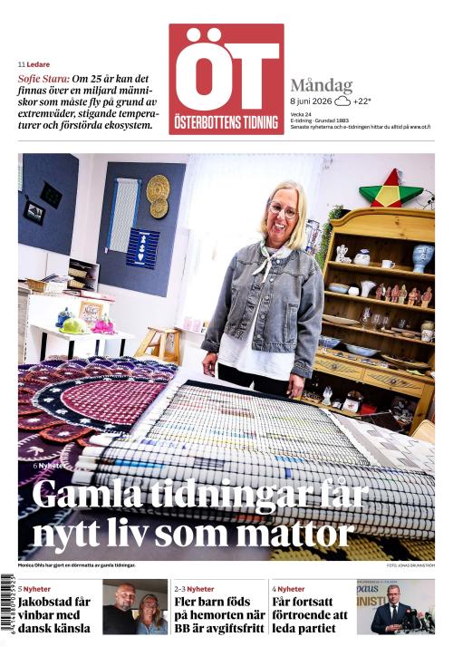 Österbottens Tidning 8.6.2026