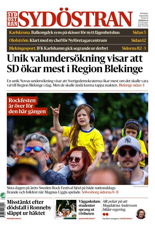Sydöstran 8.6.2026