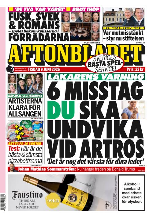Aftonbladet 9.6.2026