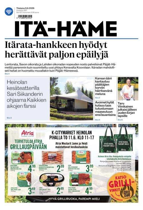 Itä-Häme 9.6.2026