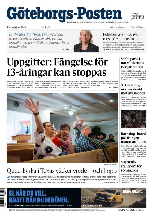 Göteborgs-Posten 9.6.2026