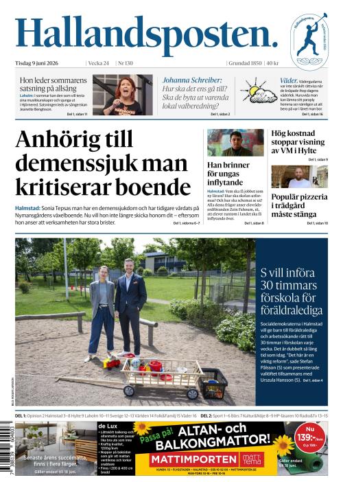 Hallandsposten 9.6.2026