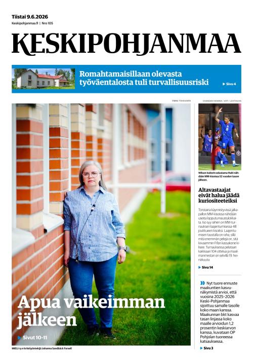 Keskipohjanmaa 9.6.2026