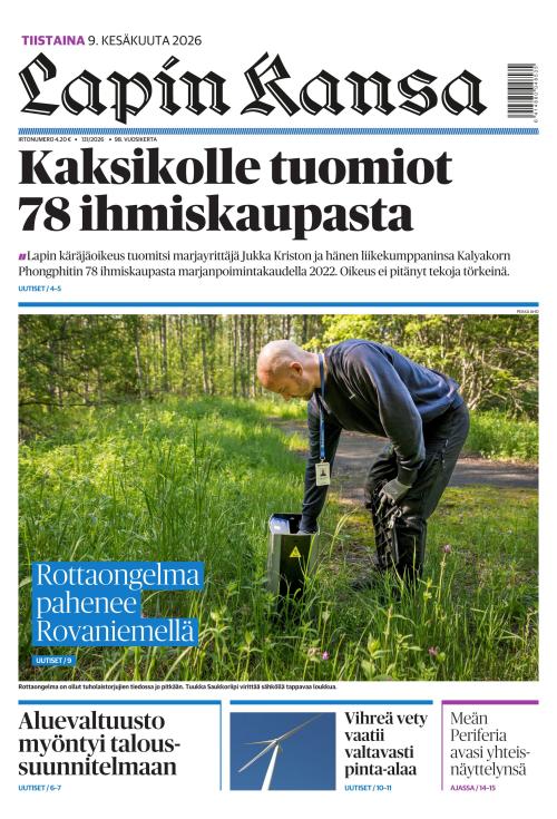 Lapin Kansa 9.6.2026