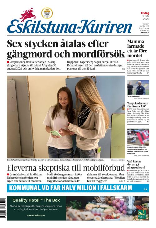 Eskilstuna-Kuriren 9.6.2026