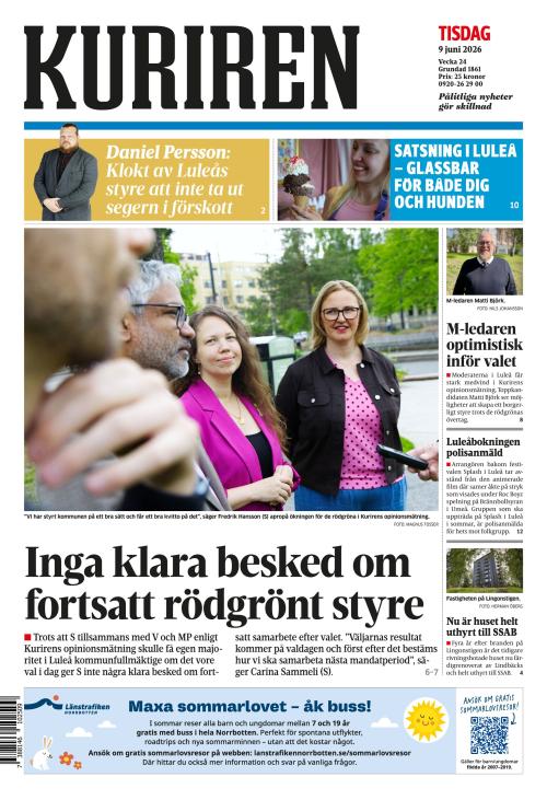 Norrbottens-kuriren 9.6.2026