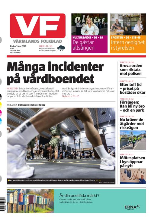 Värmlands Folkblad 9.6.2026