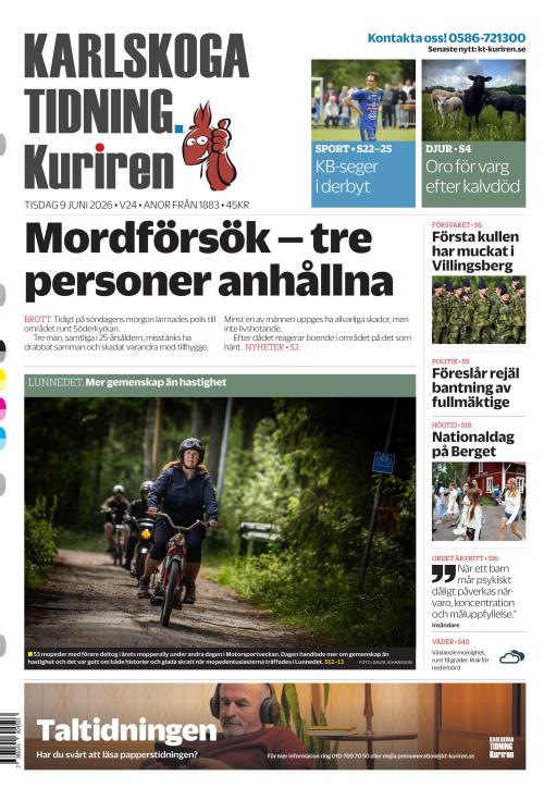 Karlskoga Tidning-Kuriren 9.6.2026