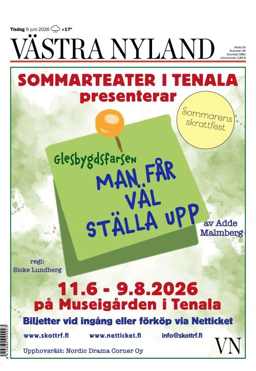 Västra Nyland 9.6.2026