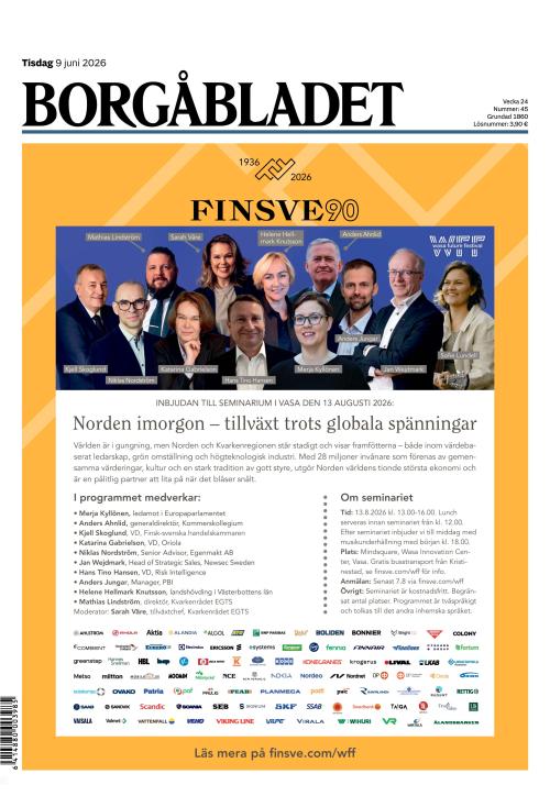 Borgåbladet 9.6.2026