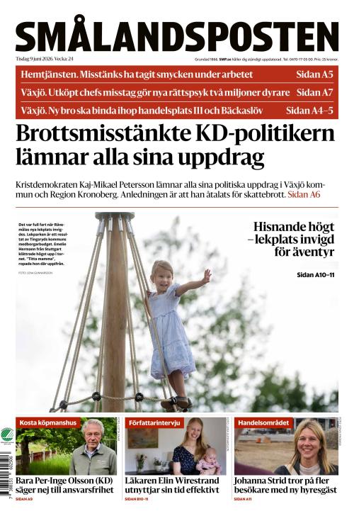 Smålandsposten 9.6.2026