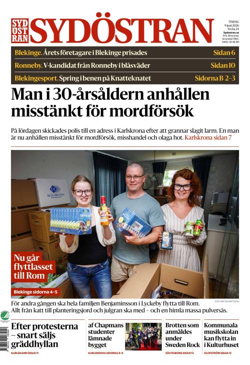 Sydöstran 9.6.2026
