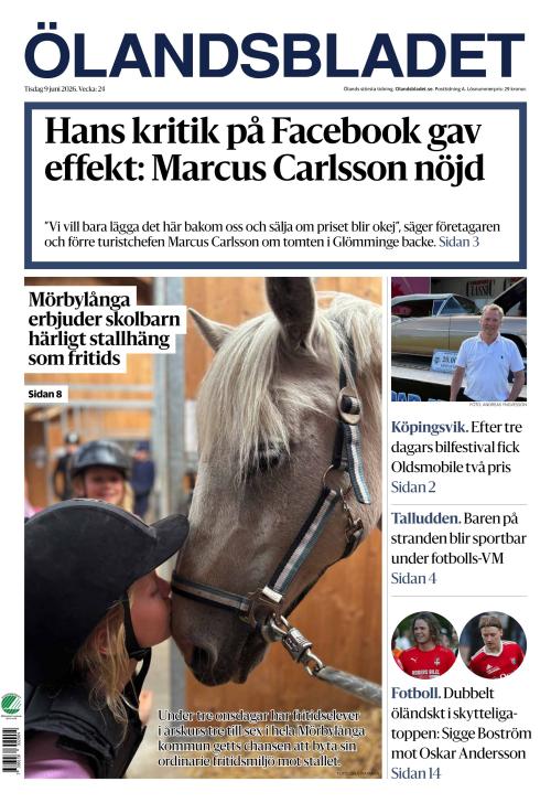 Ölandsbladet 9.6.2026