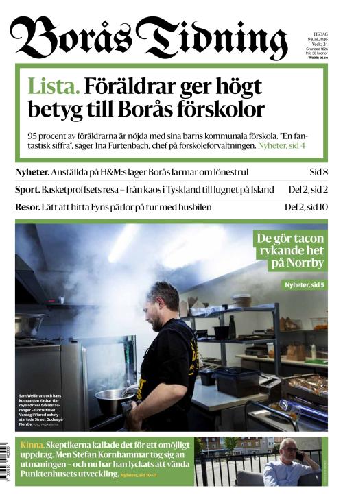 Borås Tidning 9.6.2026