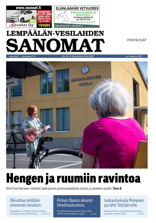 Lempäälän-Vesilahden Sanomat 10.6.2026