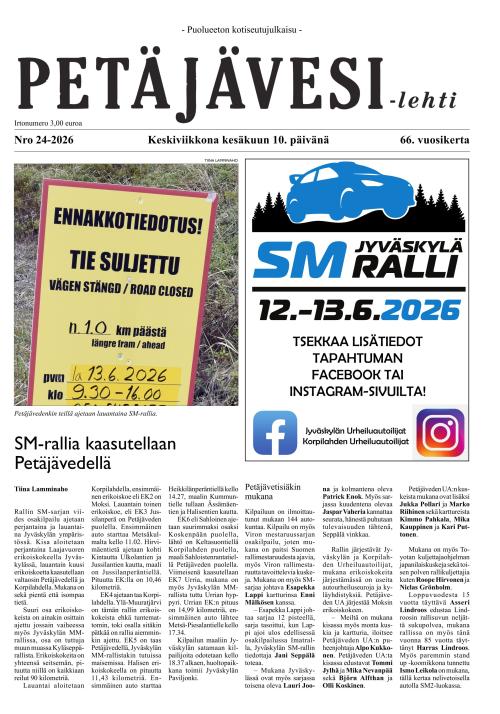 Petäjävesi 10.6.2026